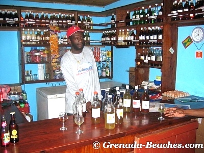 samples of grenada wine at pappy's shop in Concord